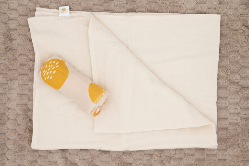 Collection "Un été fruité". Duo de patte de gaze/couverture – Image 2
