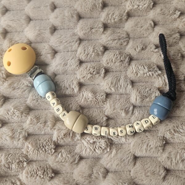 Attache lolette "baby swissmade"