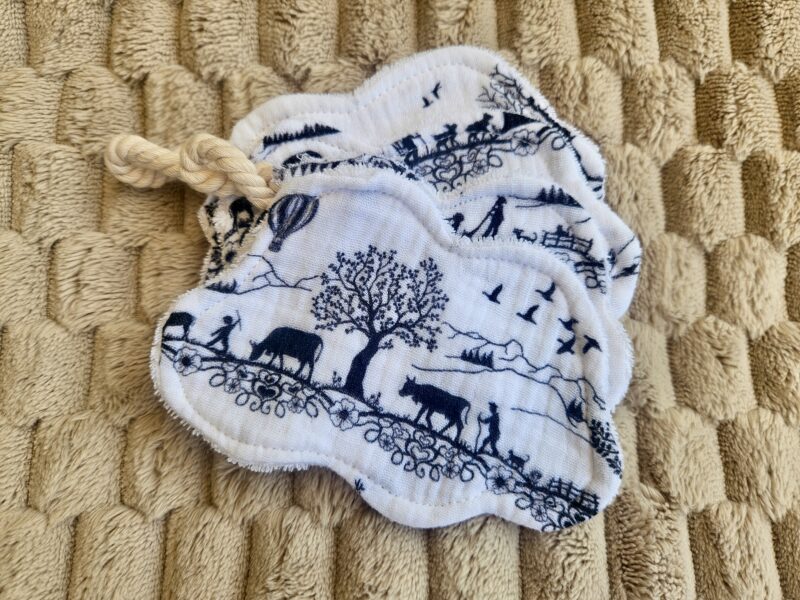 Pack 4 lingettes nuages