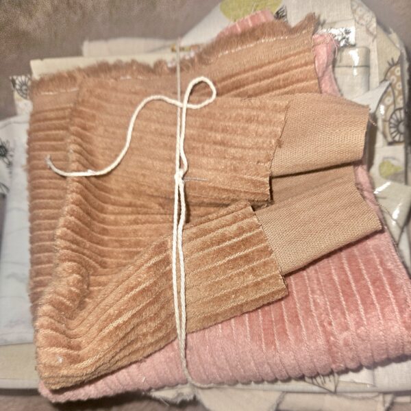 Matelassé, toile cirée et velours